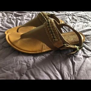 Summer sandals. Only worn twice.